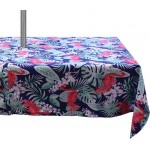 Flamingo Tablecloth Zipper